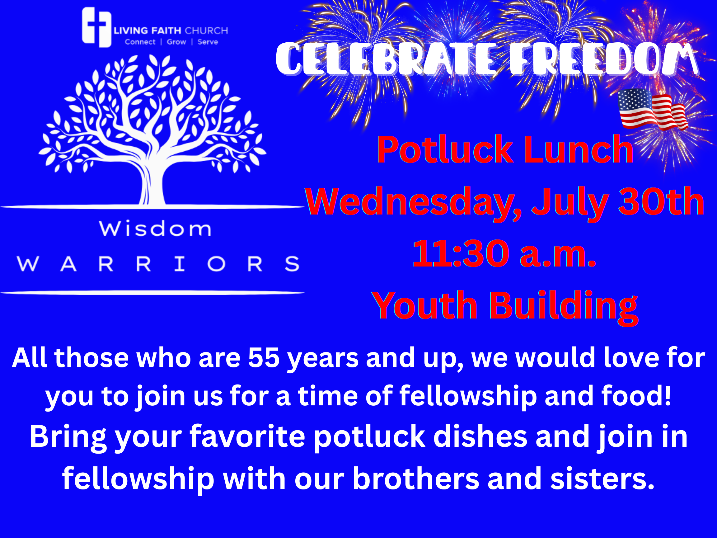 Wisdom Warriors Potluck Lunch