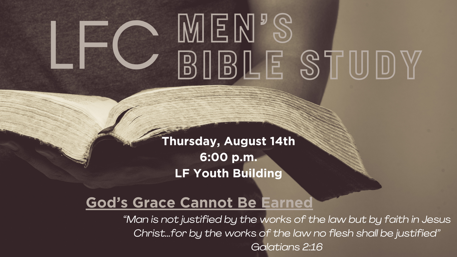 Men's Bible Study