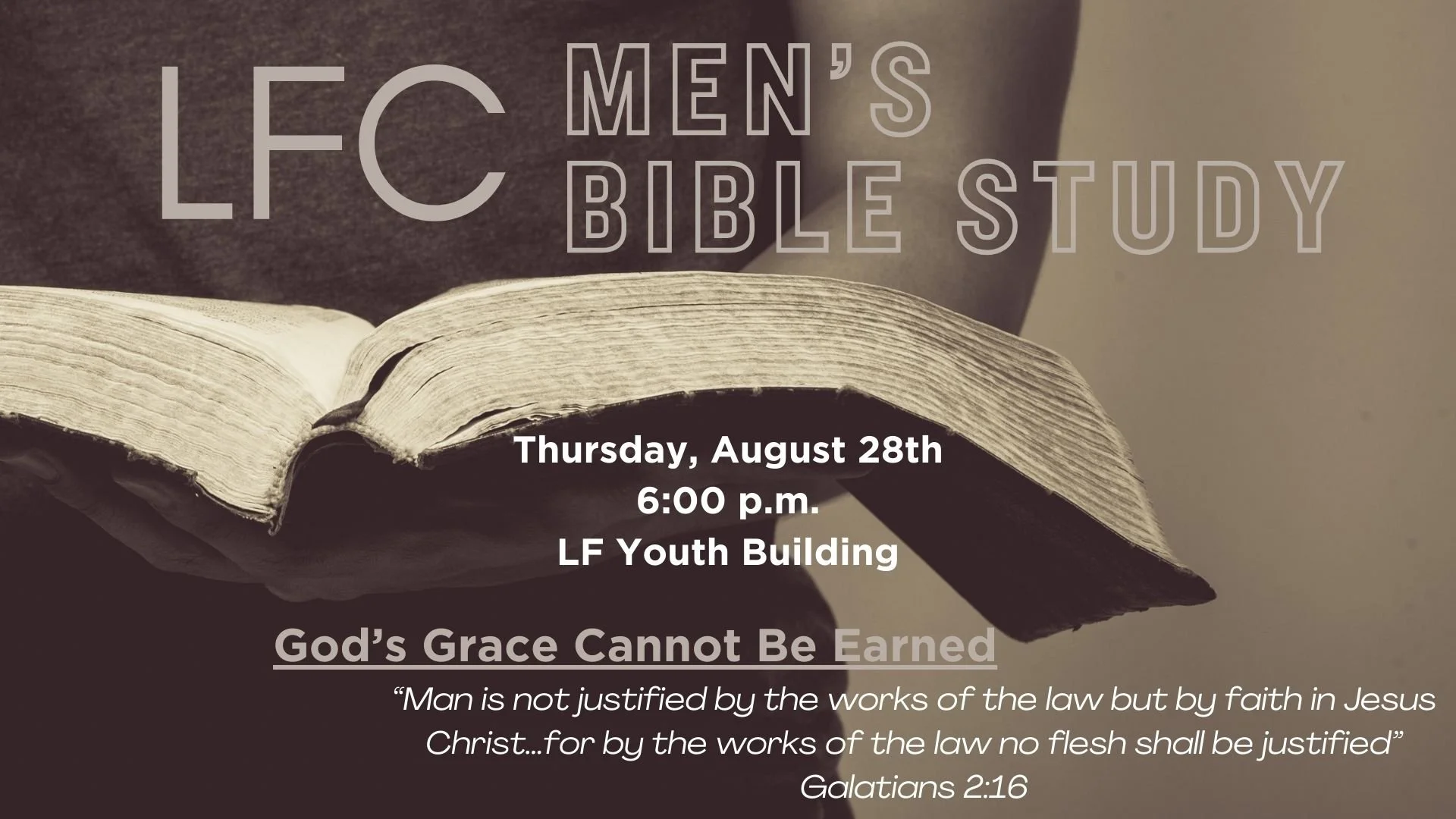 Men's Bible Study