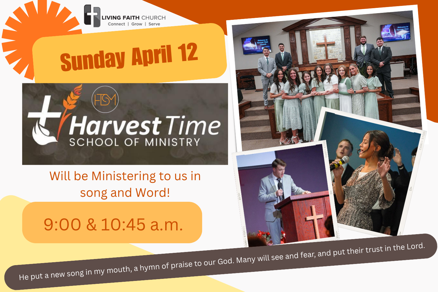 Harvest Time School of Ministry 