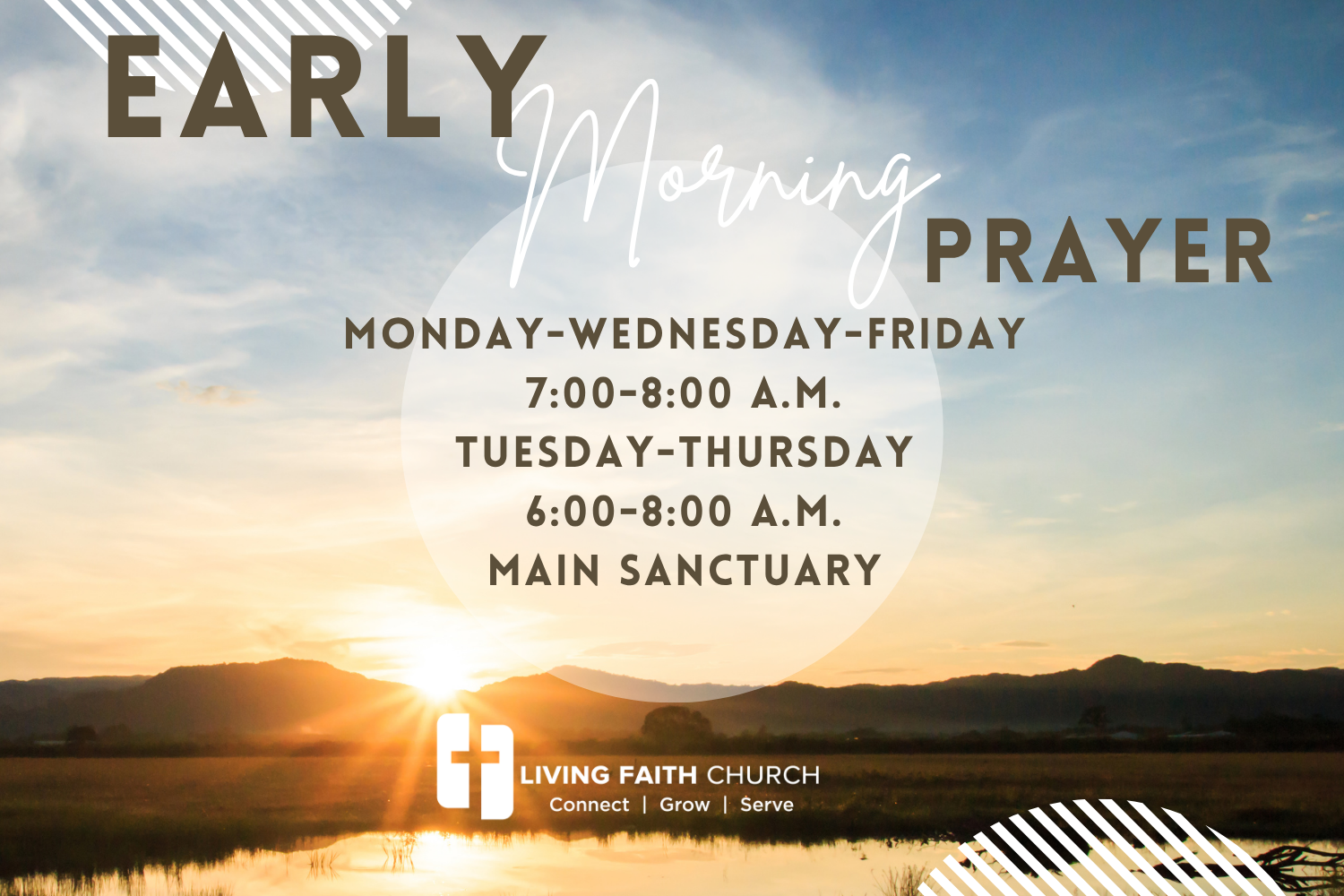 Early Morning Prayer 