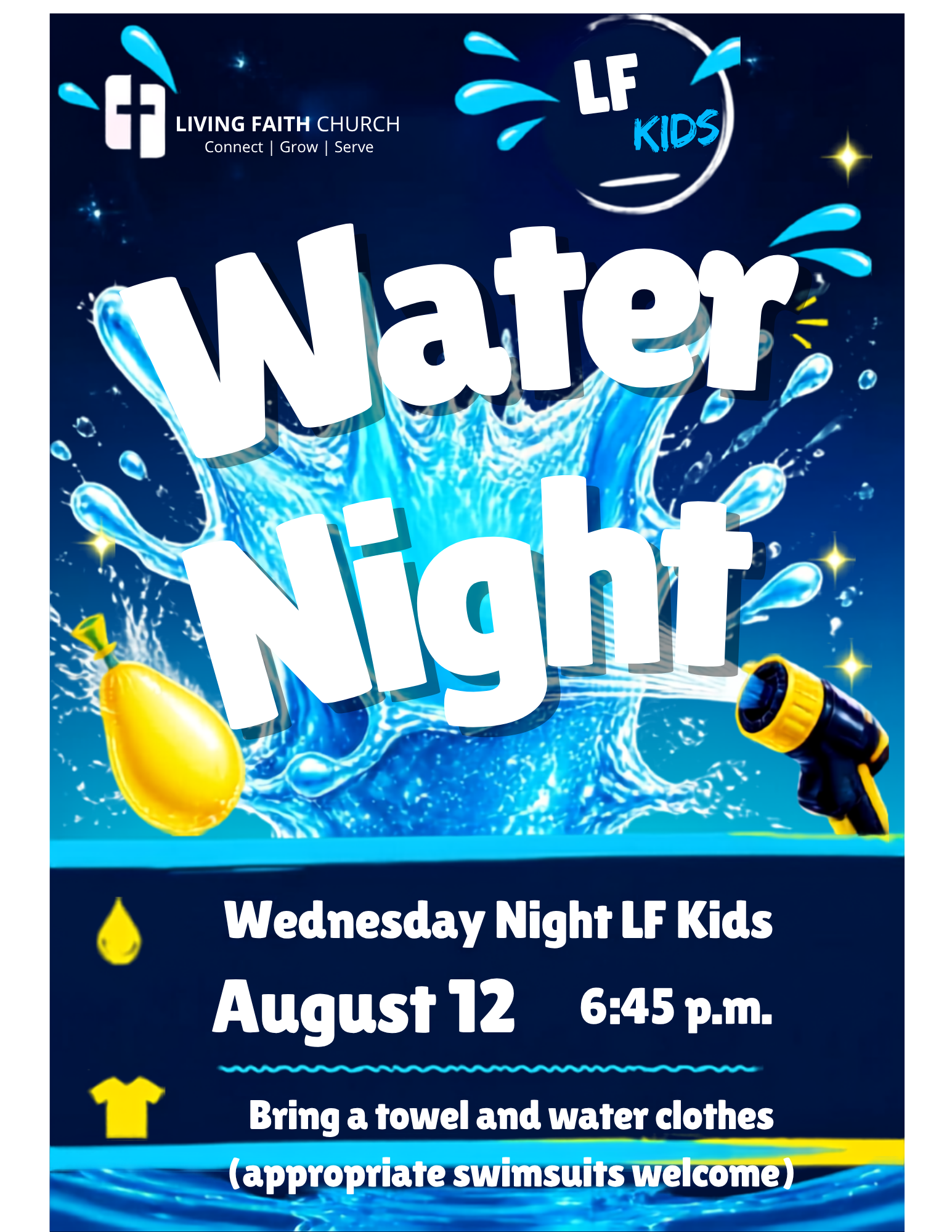 LF Kids Wednesday Night Water Night
