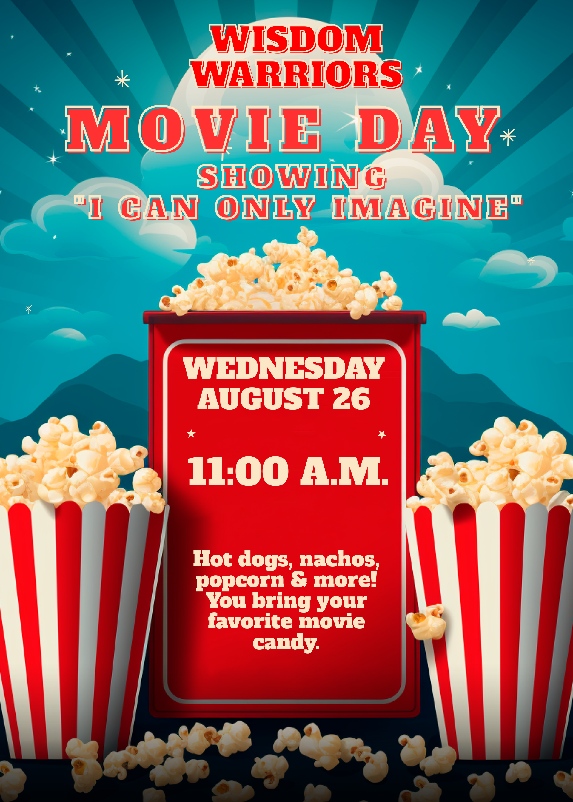 Wisdom Warriors Movie Day