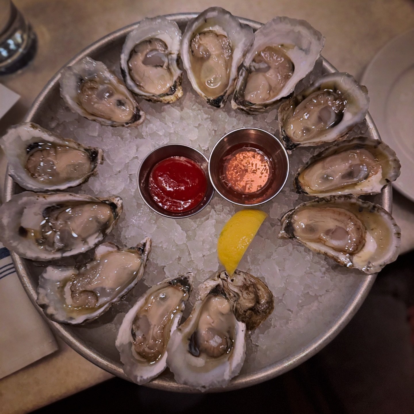 Oysters &amp; @inagarten ! Fabulous night in Philly enjoying these beauties and dropping off some shells to my pals at @phloysterhouse before going to hear Ina and @itsmelauralinney discuss Ina&rsquo;s new memoir, Be Ready When the Luck Happens. 

It
