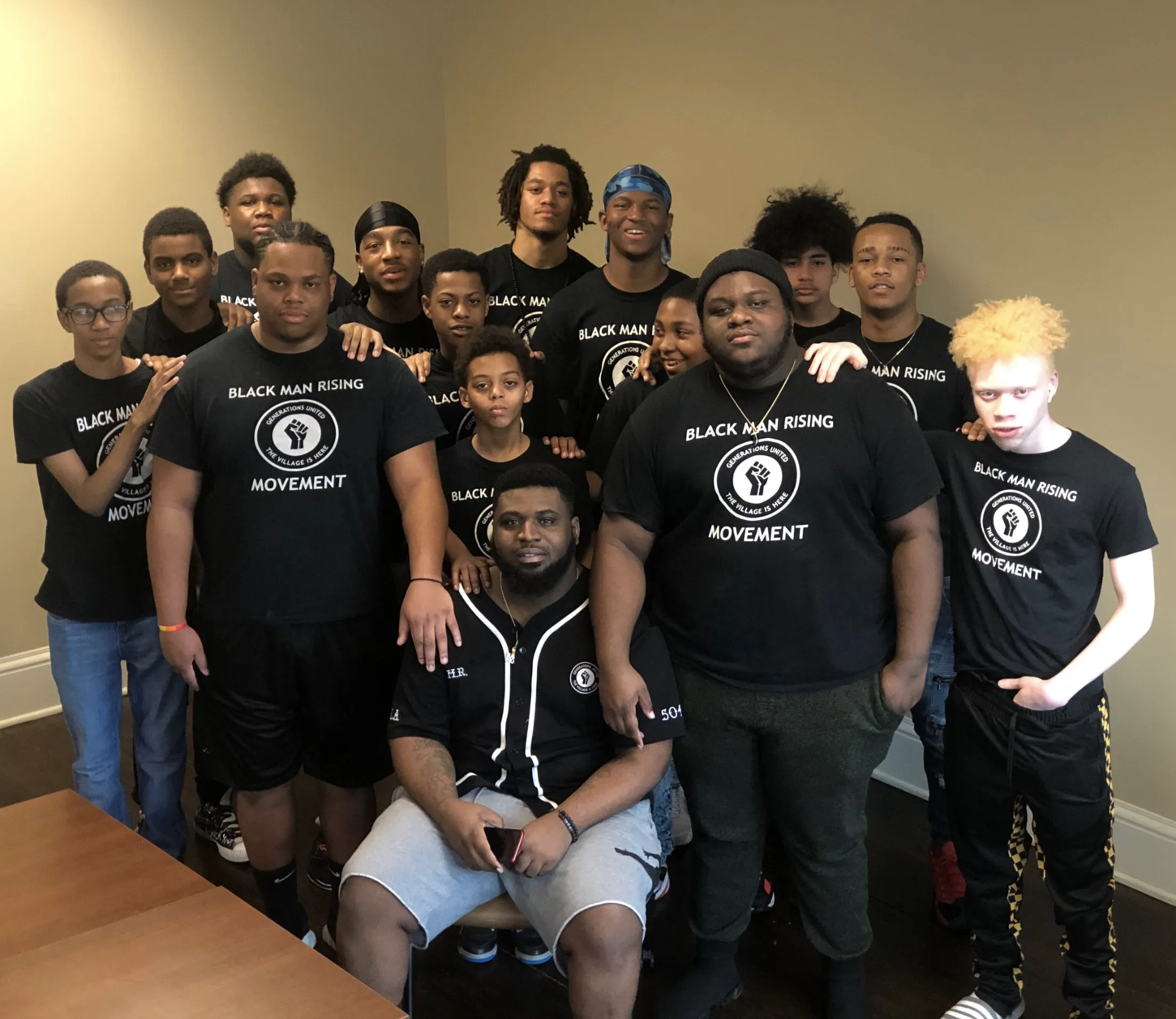 Black Man Rising Photo