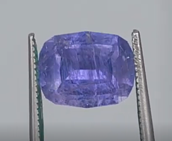 3.96ct Pastel Purple Umba Sapphire