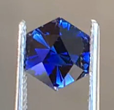 1.67ct Royal Blue Lab Sapphire D20