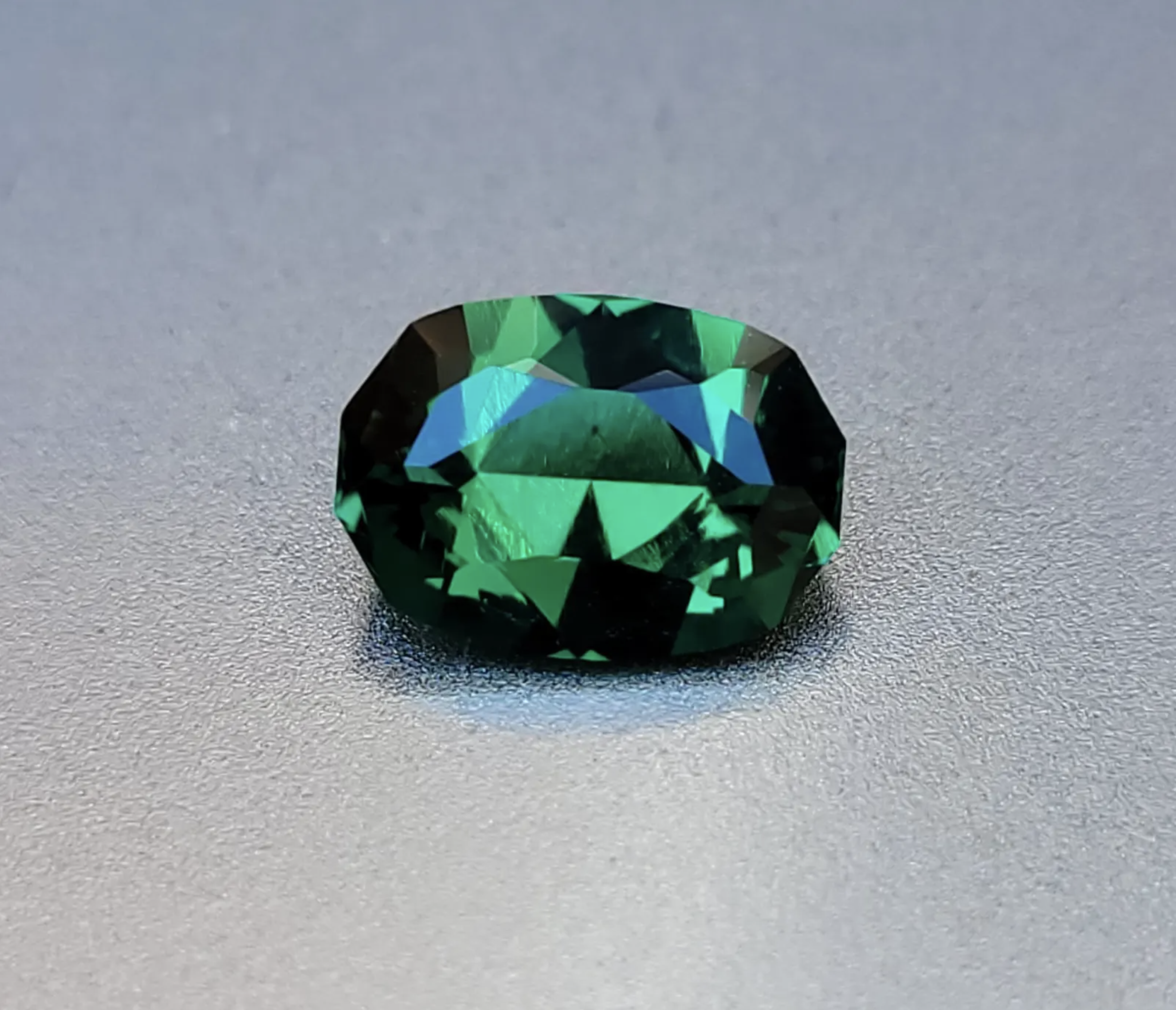 2.25ct Custom Oval Brilliant Natural Emerald