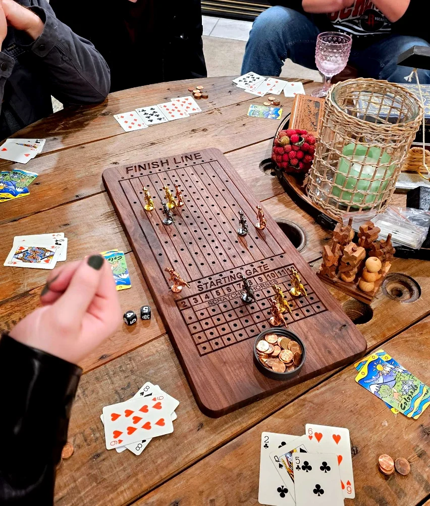 people playing horse game