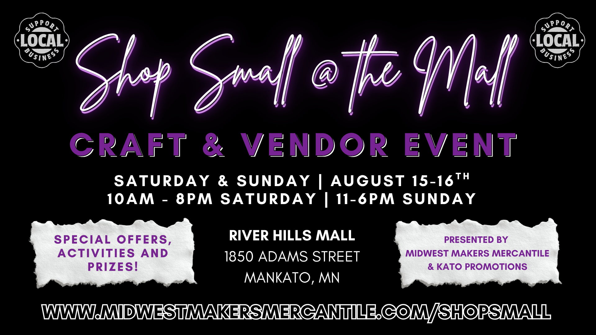 Shop Small at the Mall