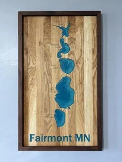 Made-to-Order Fairmont Chain of Lakes Wall Art