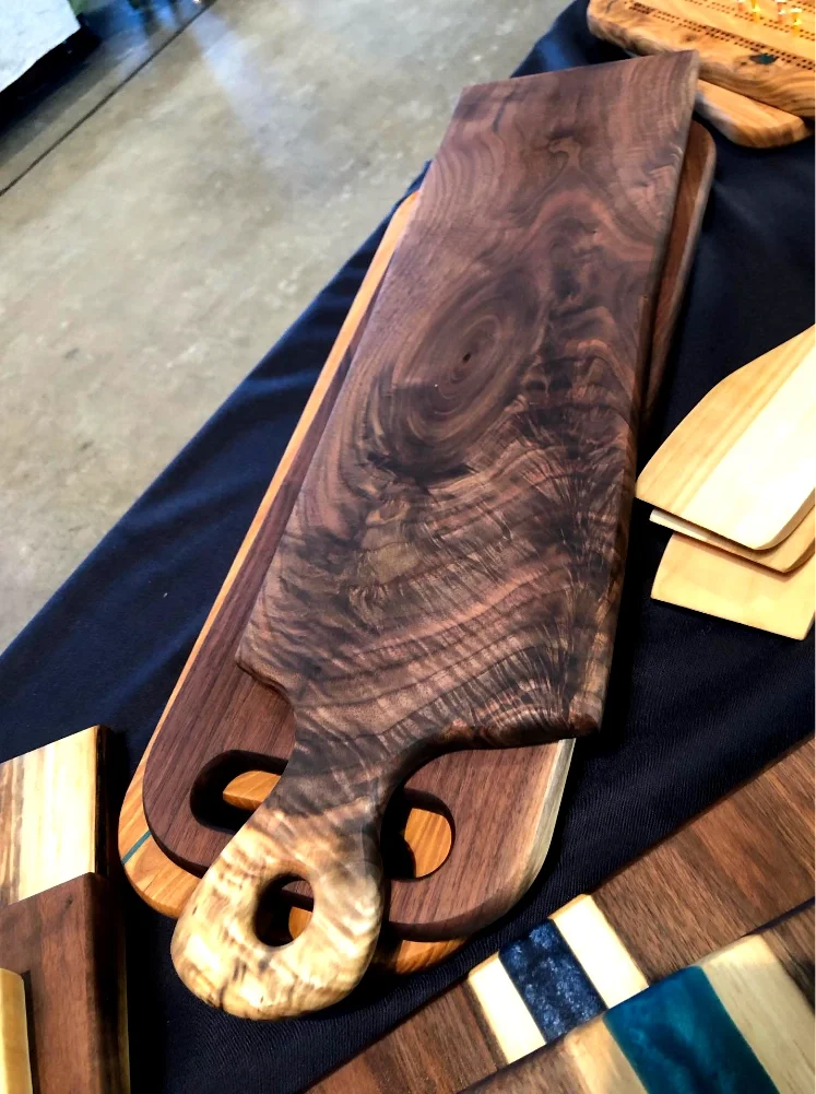 Walnut cheeseboard