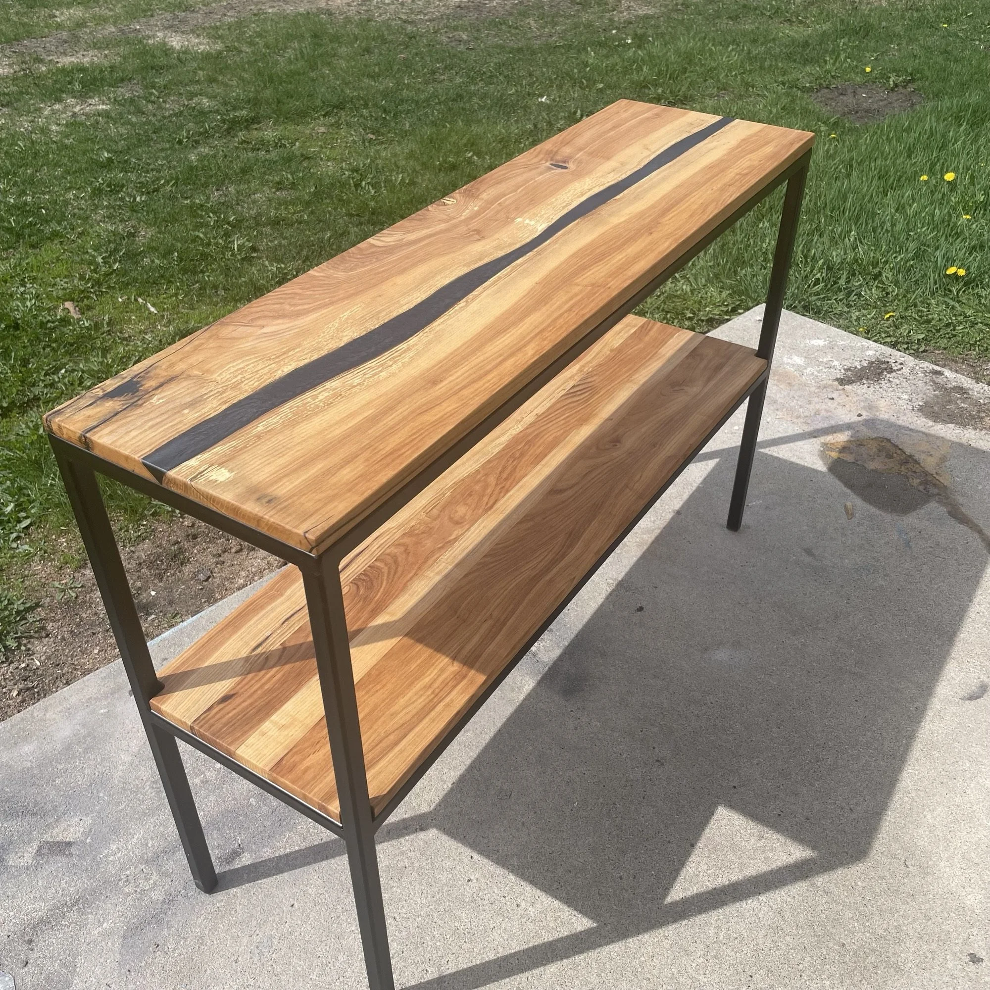 custom 2 tier table