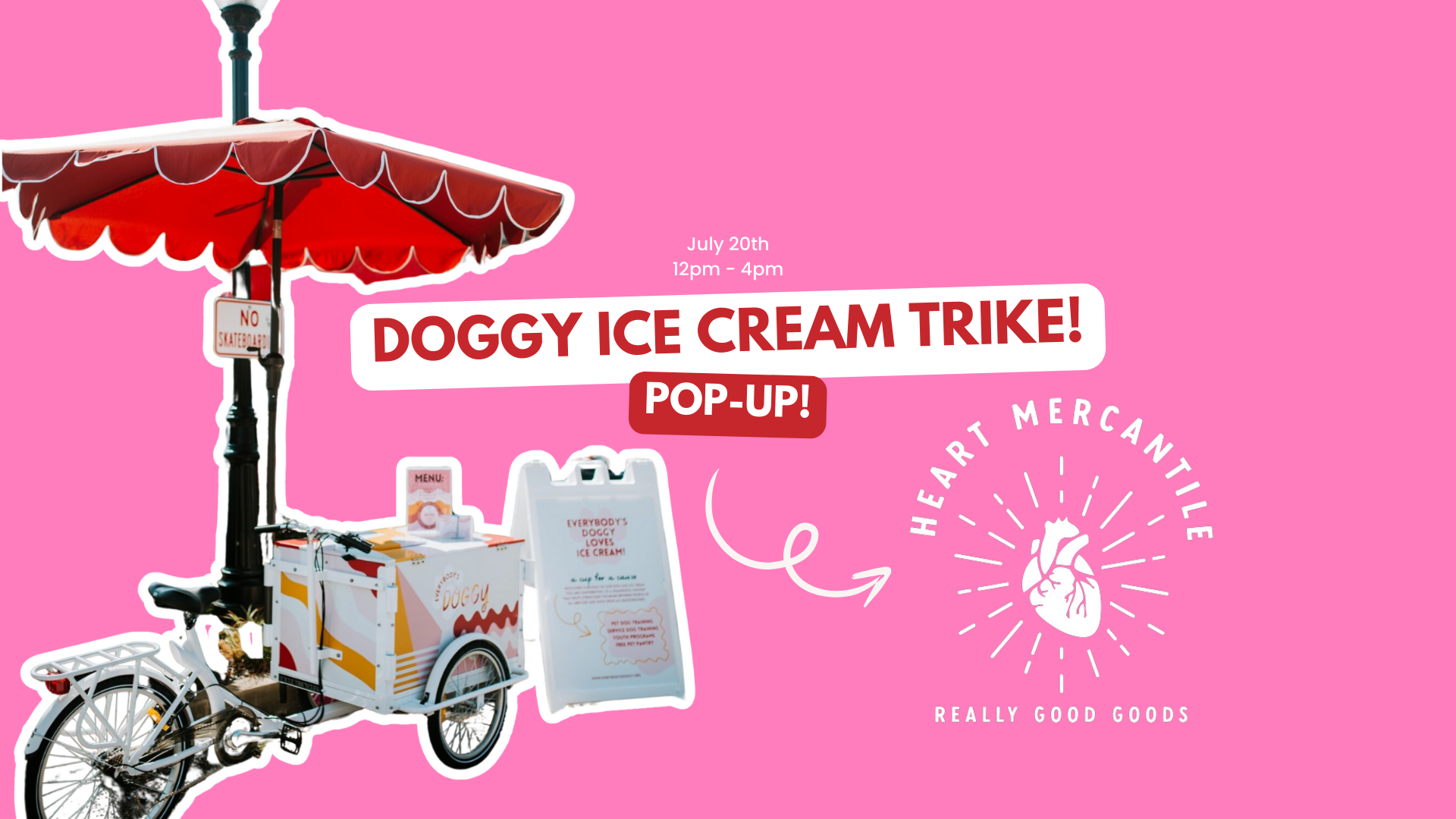Dog Ice Cream Trike at Heart Mercantile 