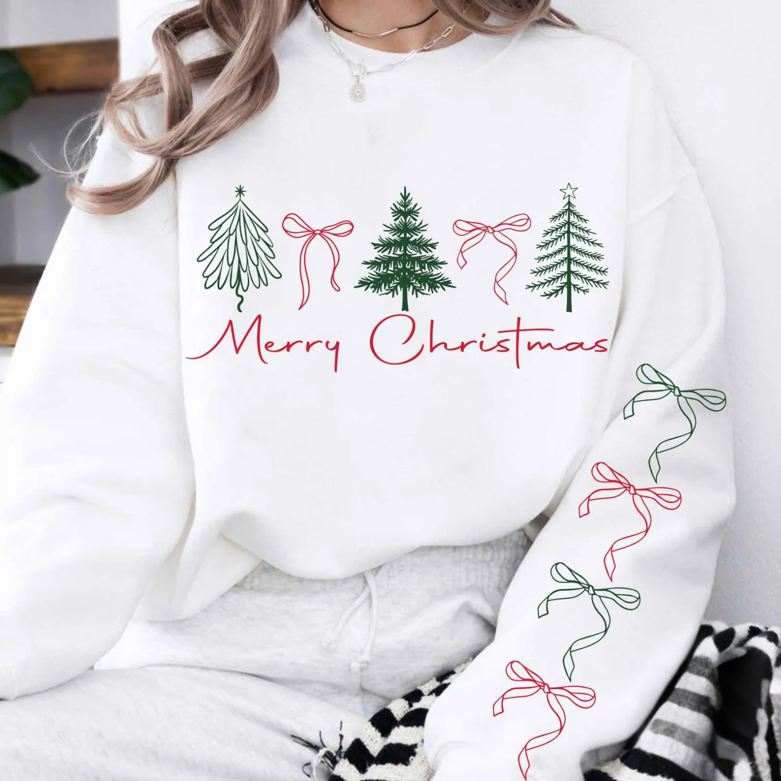 merry christmas with bow sleeve .png