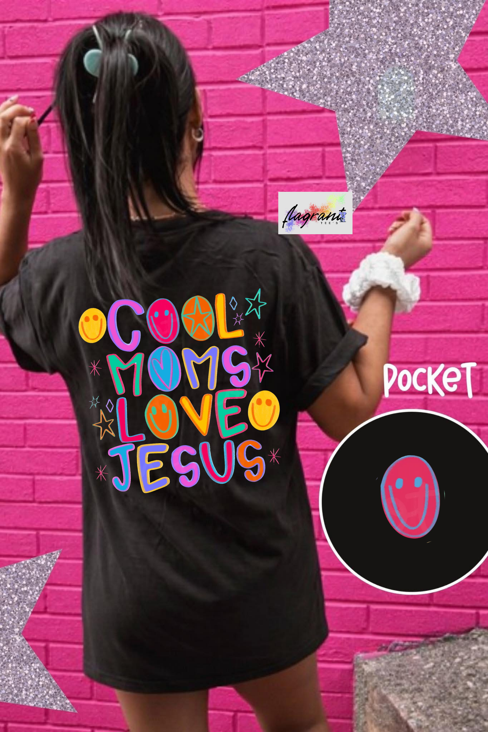 Cool Moms Love Jesus | Retro