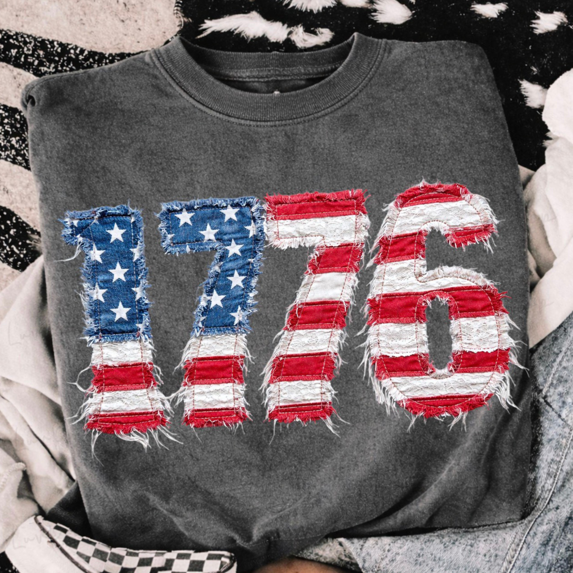 1776 | Faux Patchwork