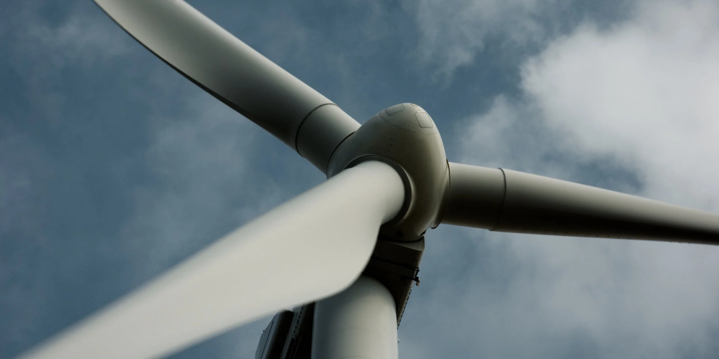 Red-Shaded Green still image, close-up of wind turbine