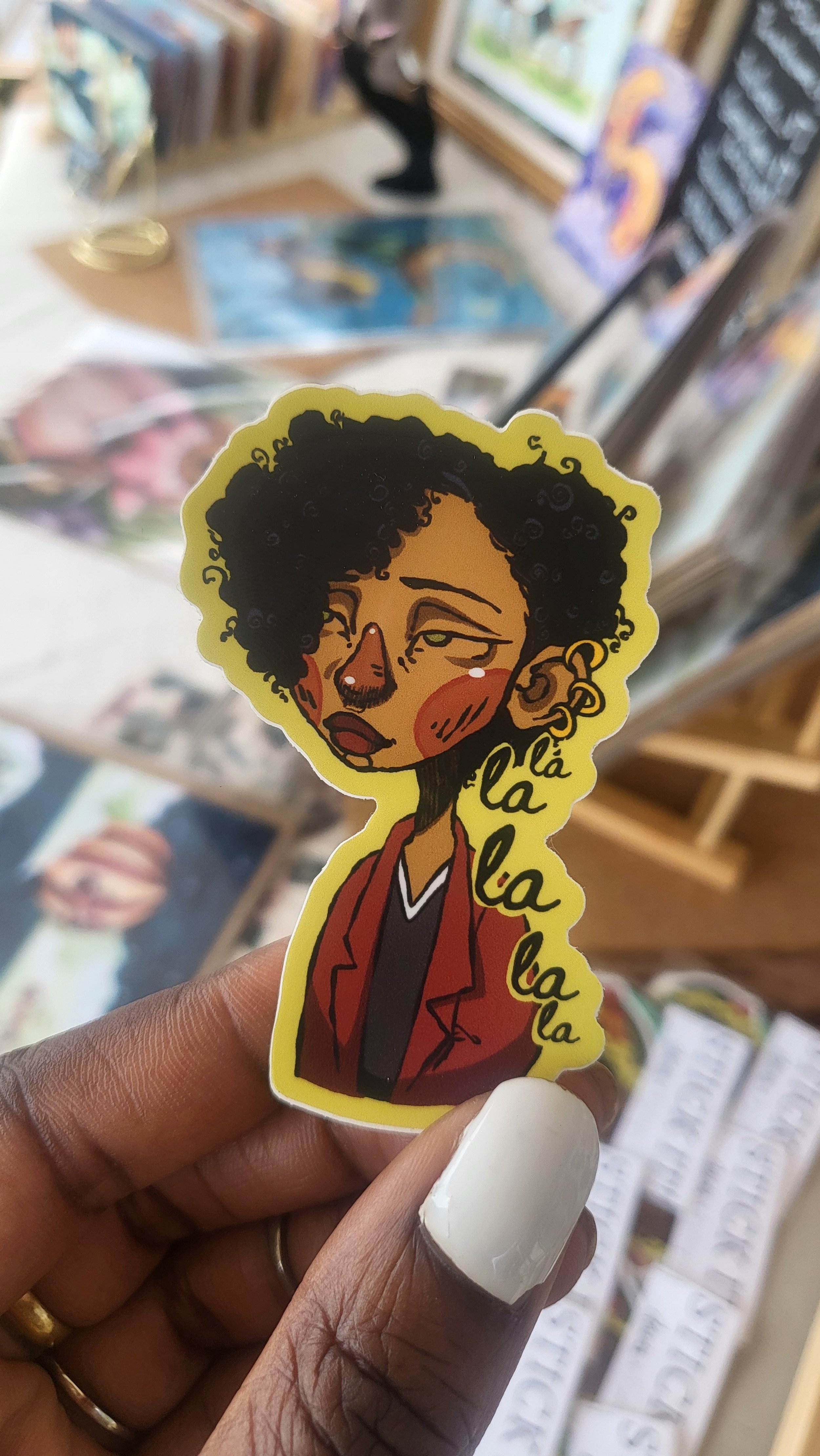 Jane Lane | Afro-Daria Sticker
