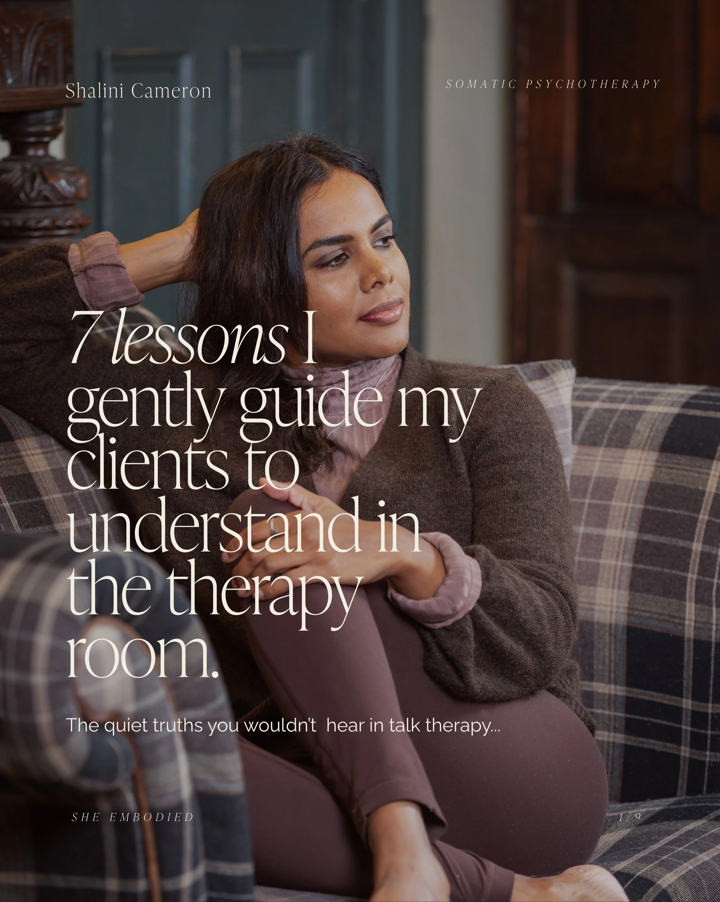 There&rsquo;s a whole new language we teach in somatic healing &mdash; so many golden nuggets and pieces to the puzzle that quietly change everything once they click into place. Here are a few of the truths I gently guide my clients toward in the the