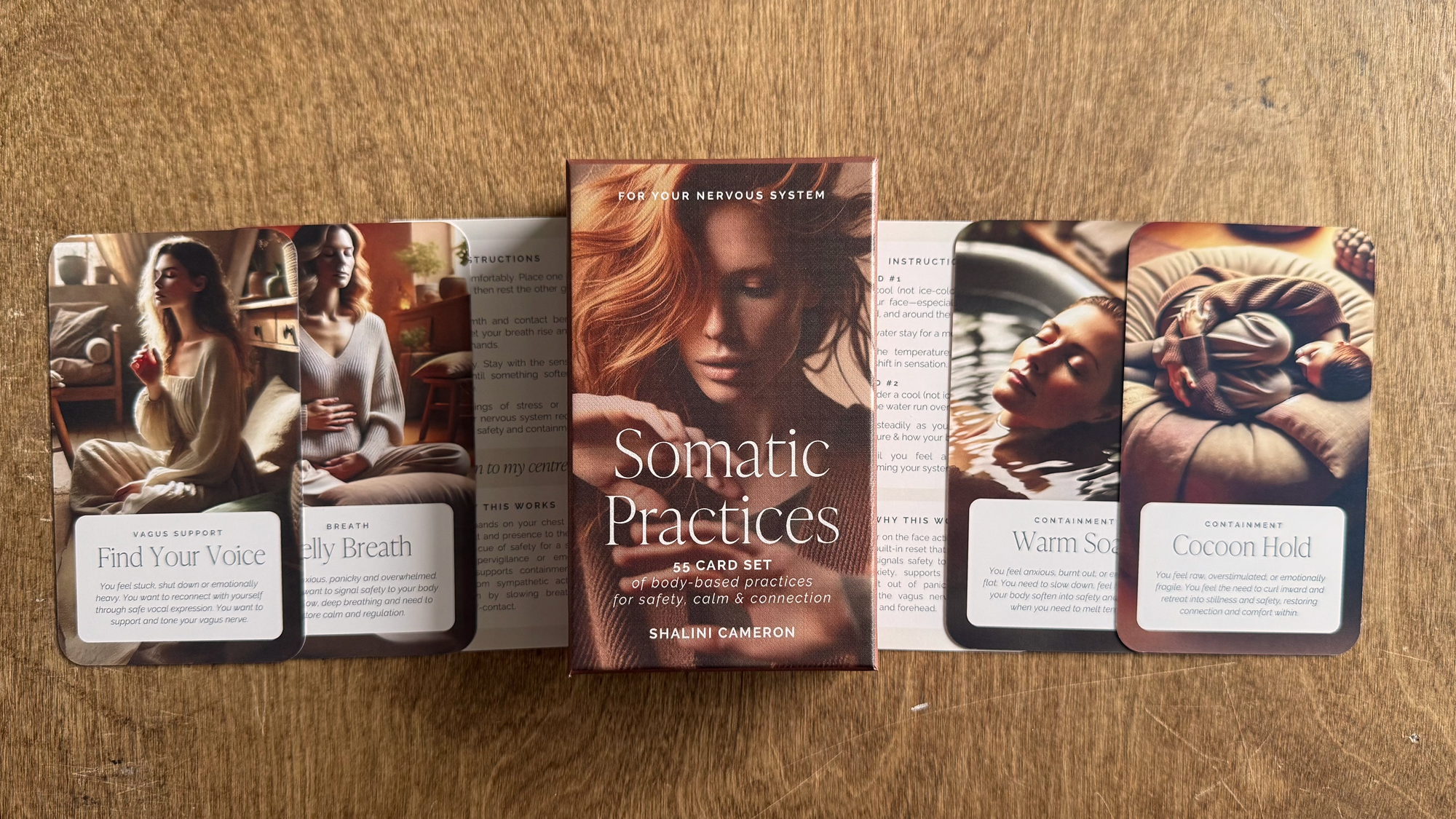55 Somatic Practice Deck Card Set