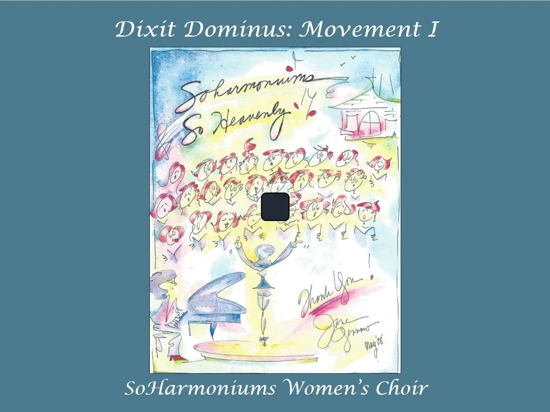 Dixit Dominus: Movement I (Copy)