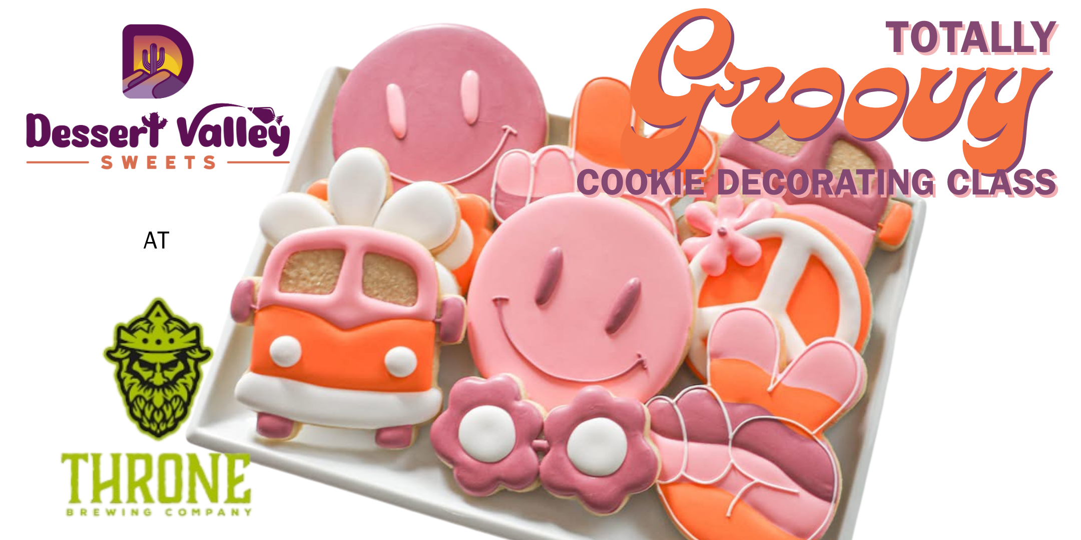 Totally Groovy! Cookie Decorating Class