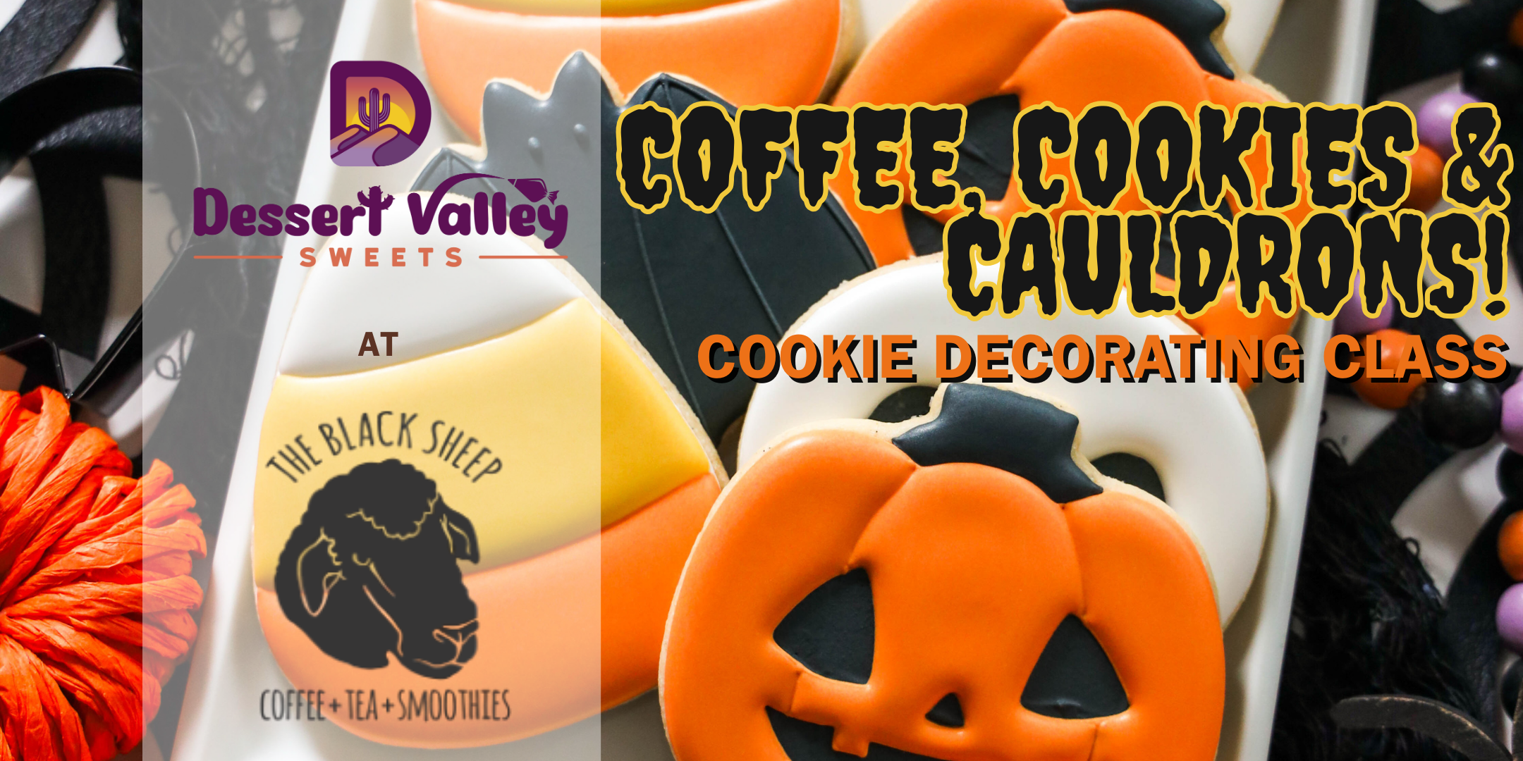 Halloween Cookie Decorating Class - Glendale