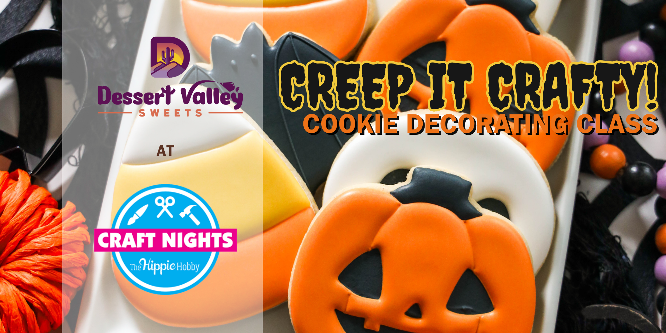 Halloween Cookie Decorating Class - Phoenix