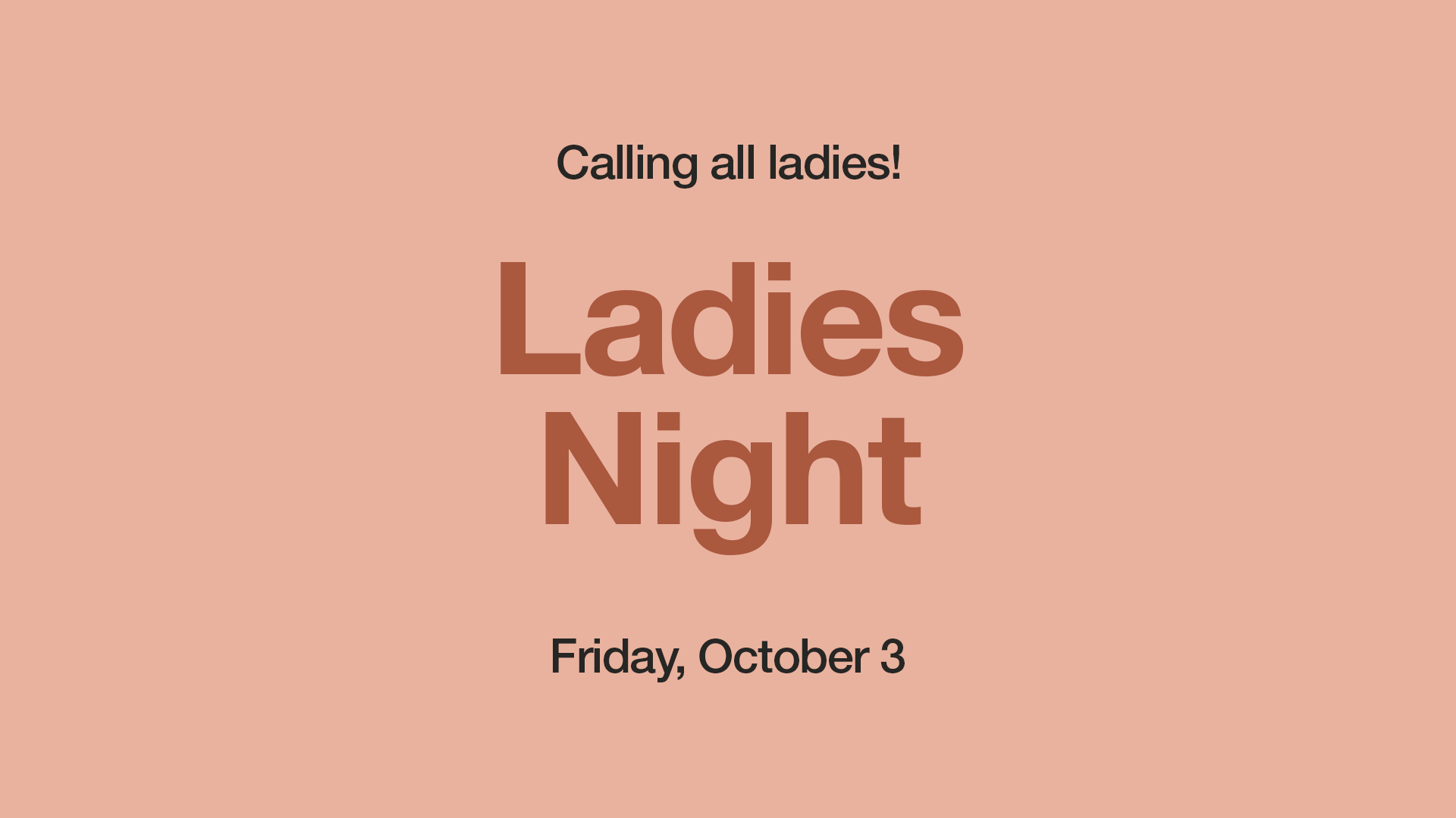 Ladies Night