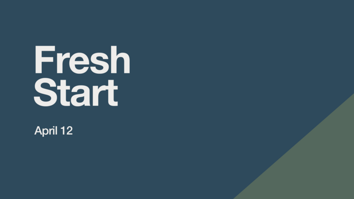 Fresh Start