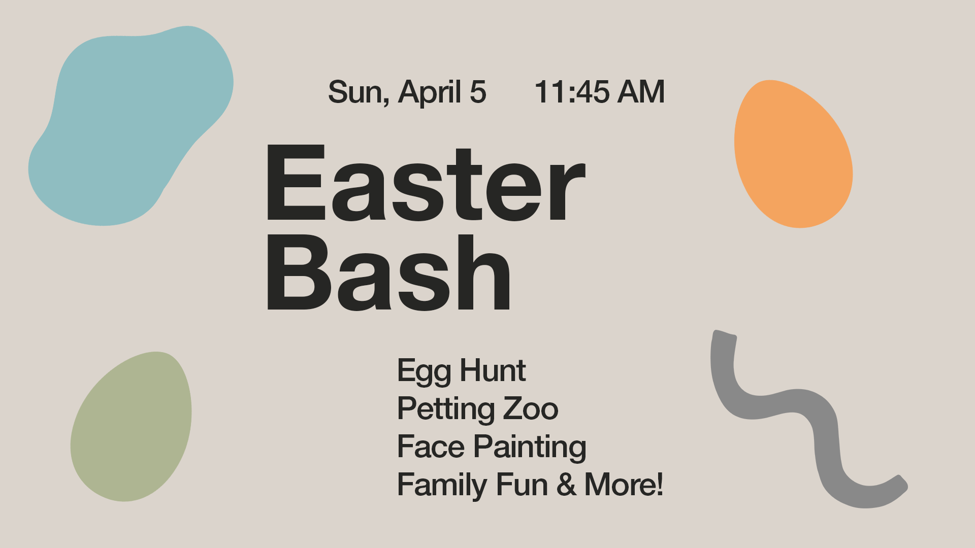 Easter Bash