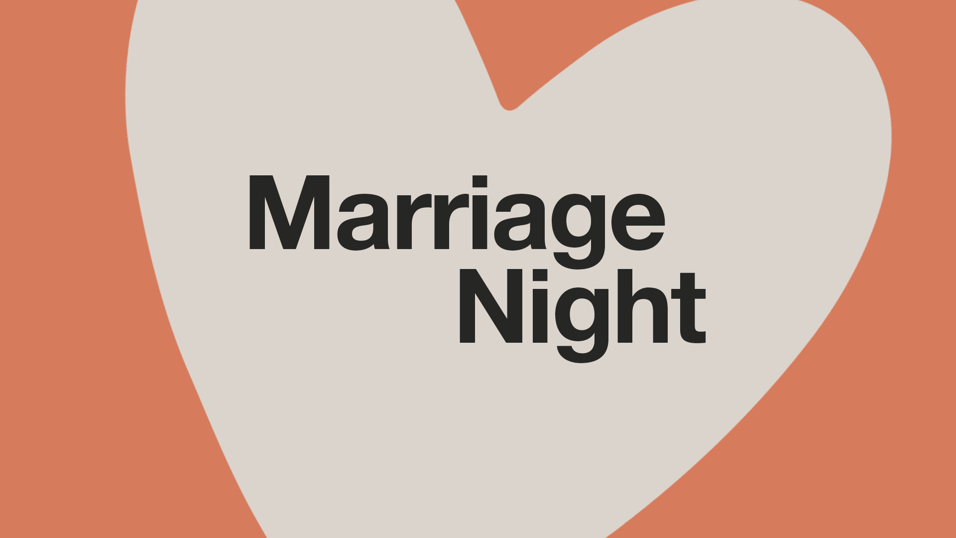Marriage Night 