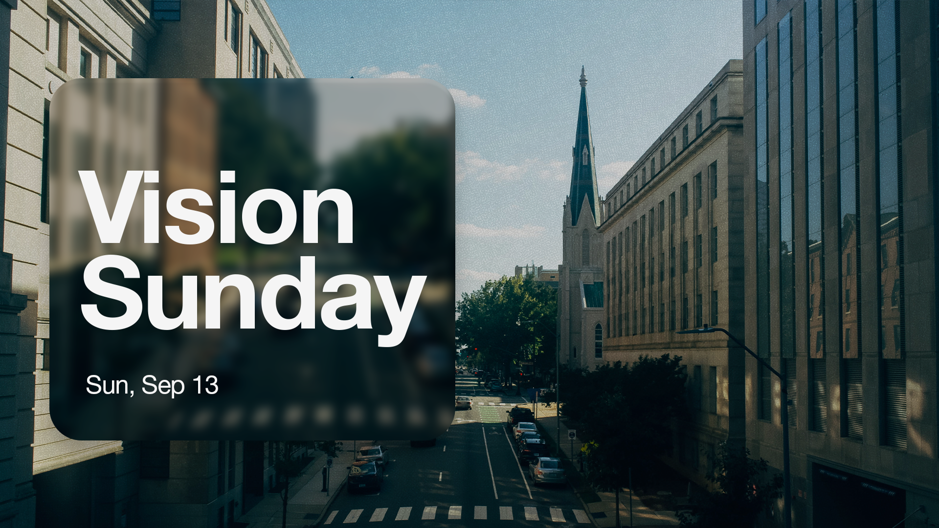 Vision Sunday