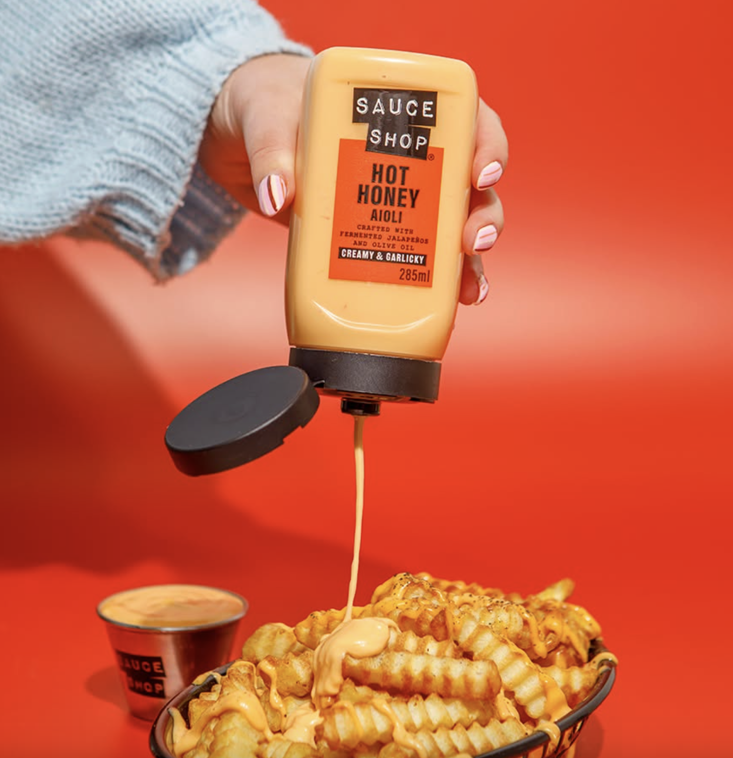 Sauce Shop Creative Strategy Static