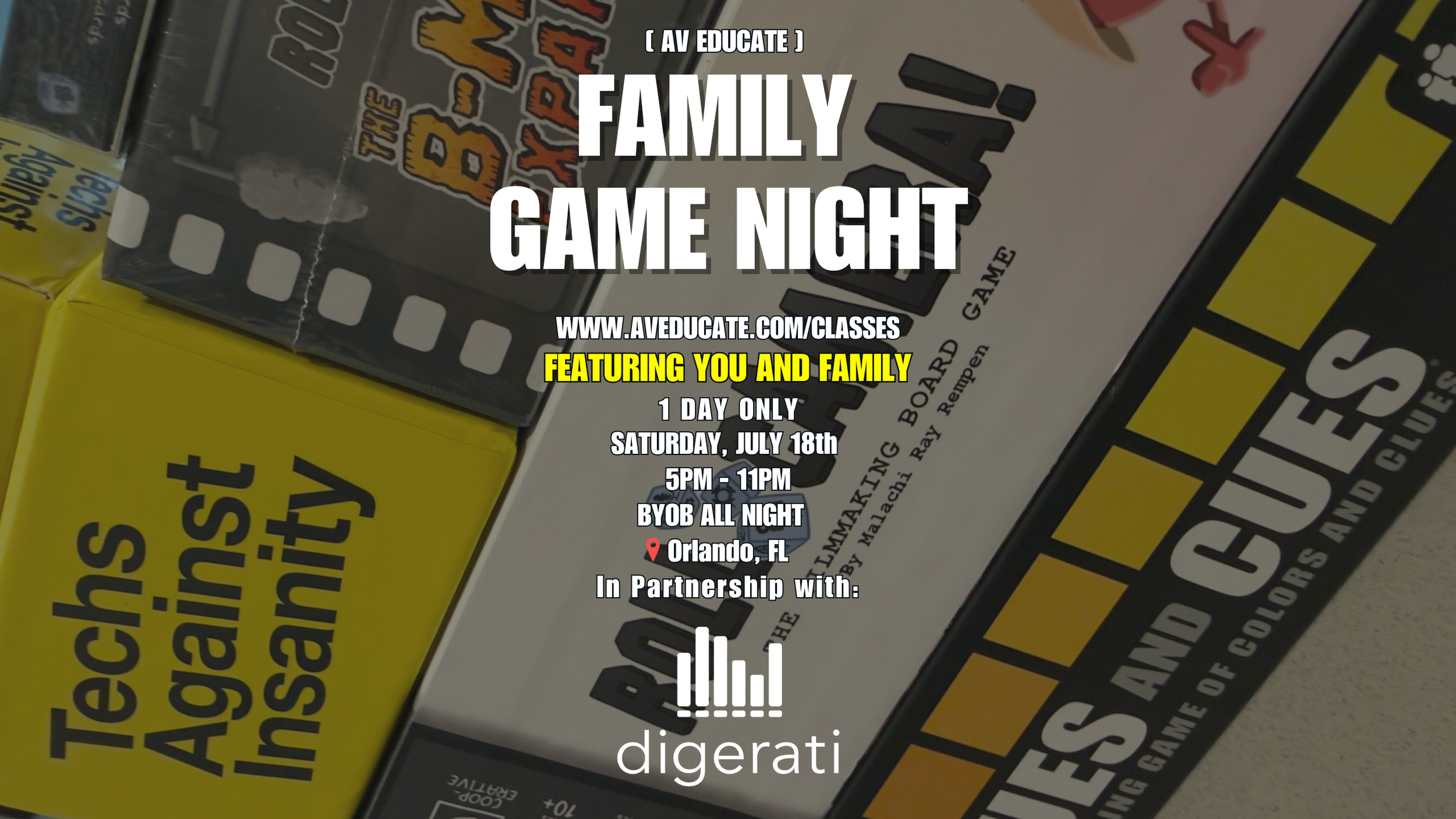 FAMILY GAME NIGHT (FREE!)