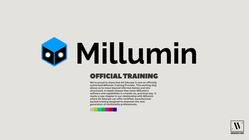 Millumin: Official Partnership Announcement — [ AV Educate ]
