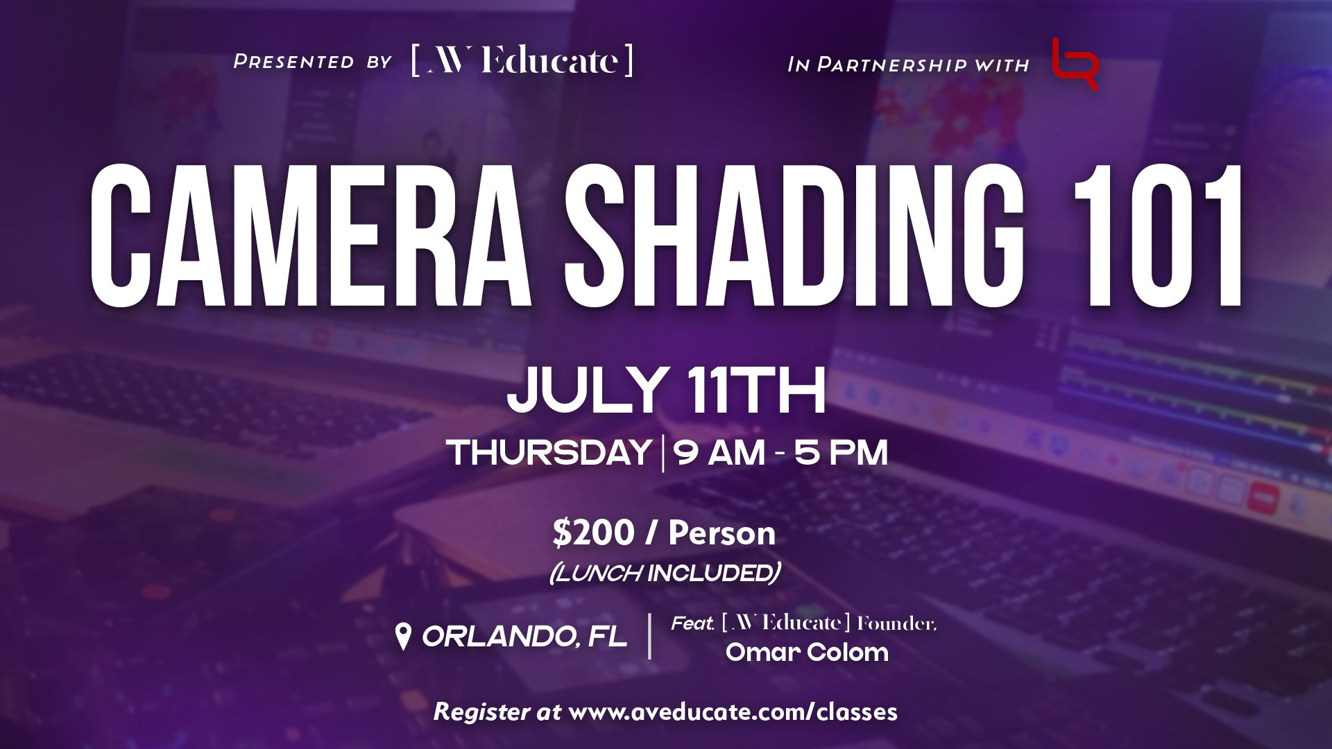 Camera Shading 101 (DAY 2) — [ AV Educate ]