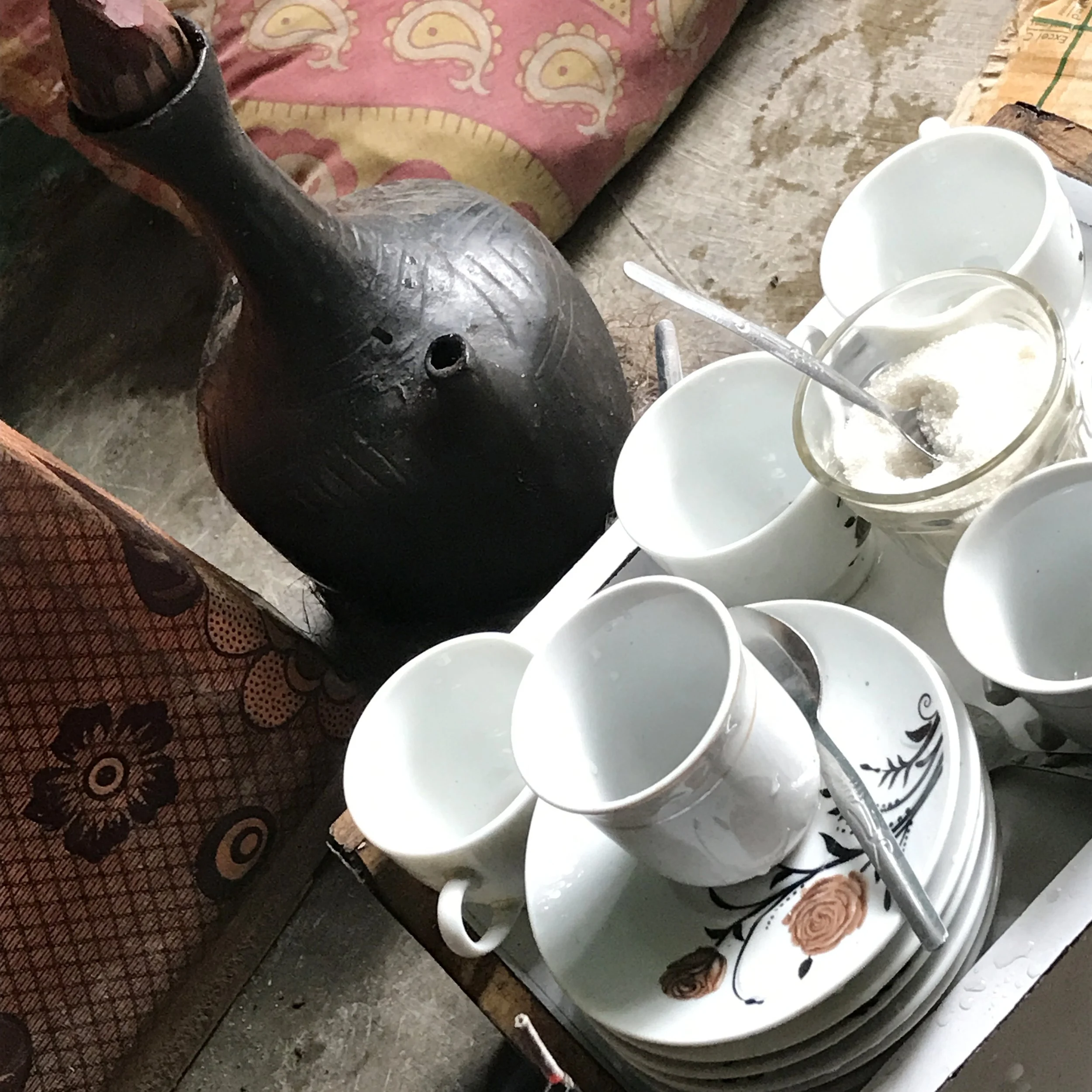 Ethiopian coffee set