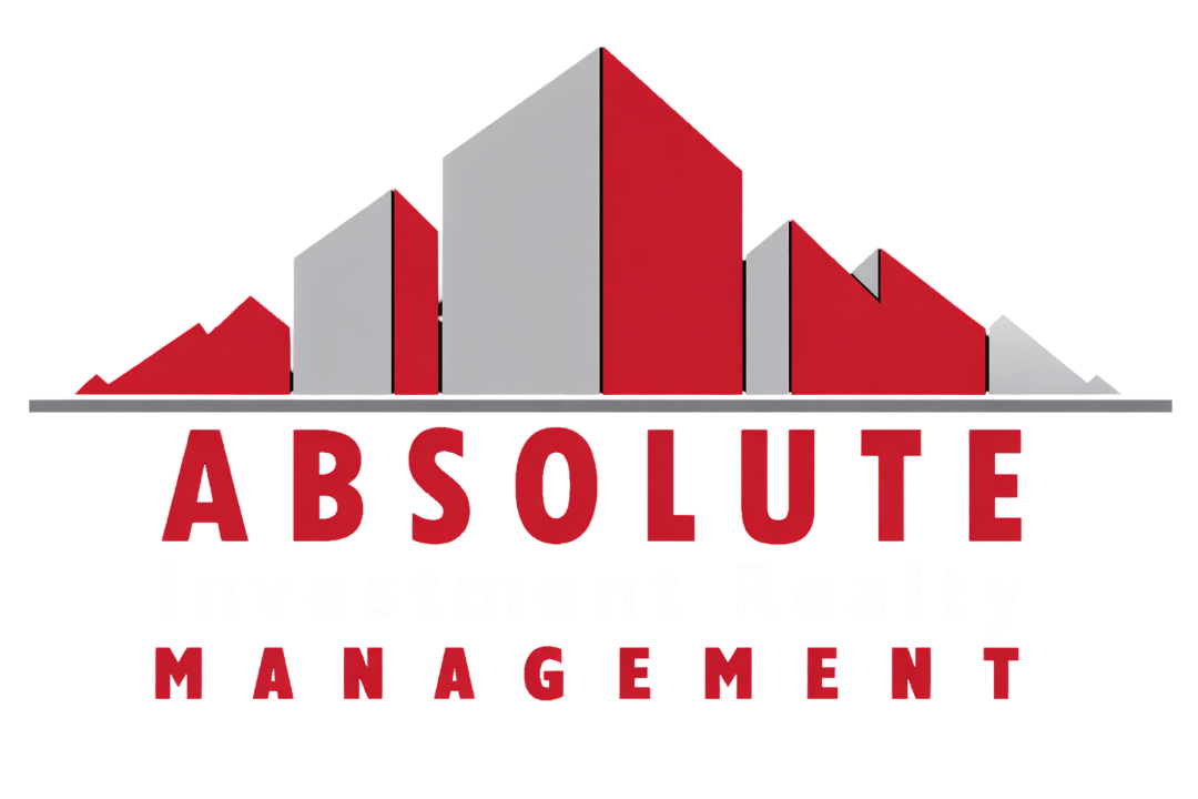 Logo for Absolute Agency, featuring a bar graph with red and gray bars and the text 'ABSOLUTE Agency' underneath.