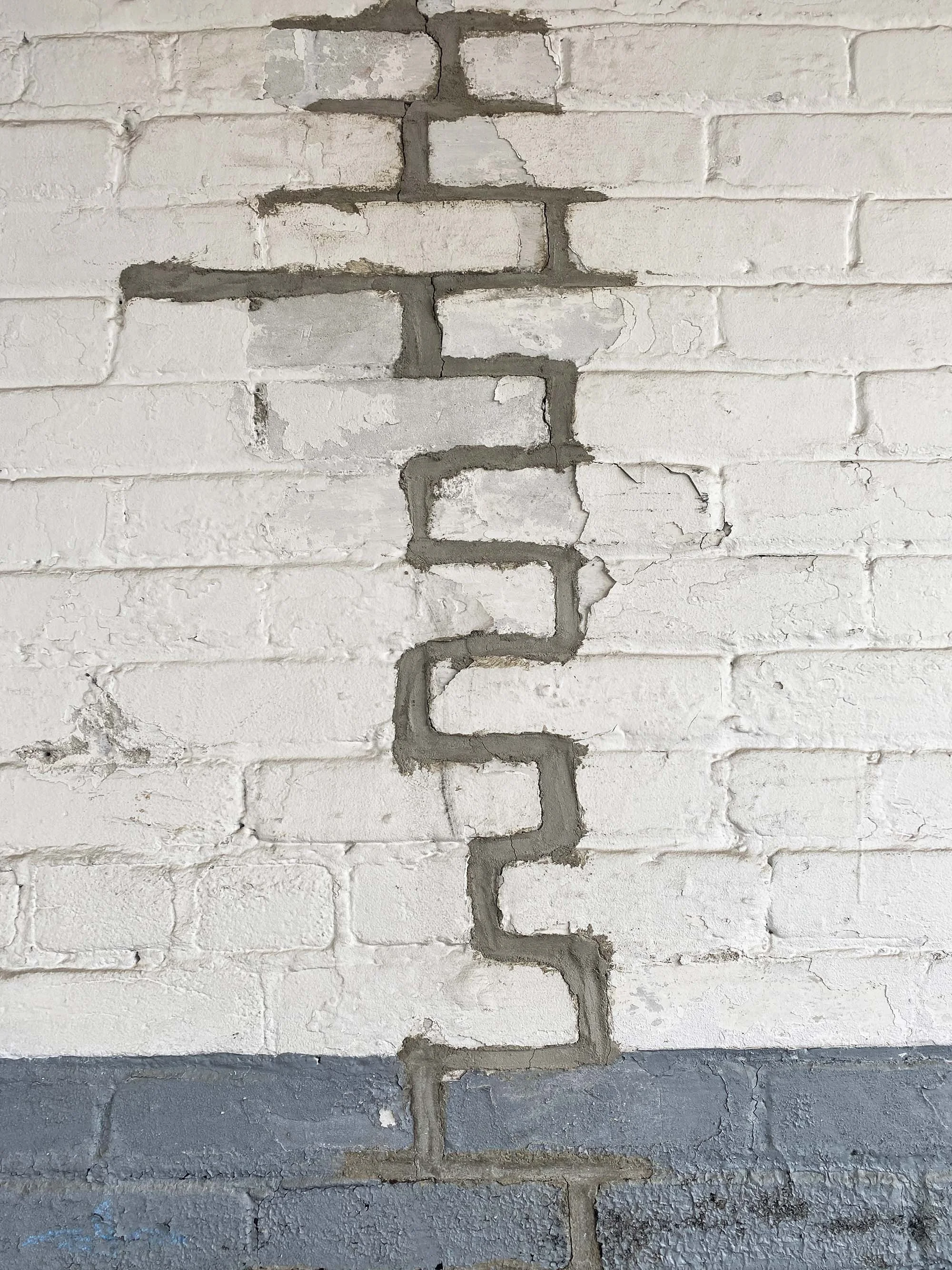 Abstract in Brick 2, 2025, 8" x 10"