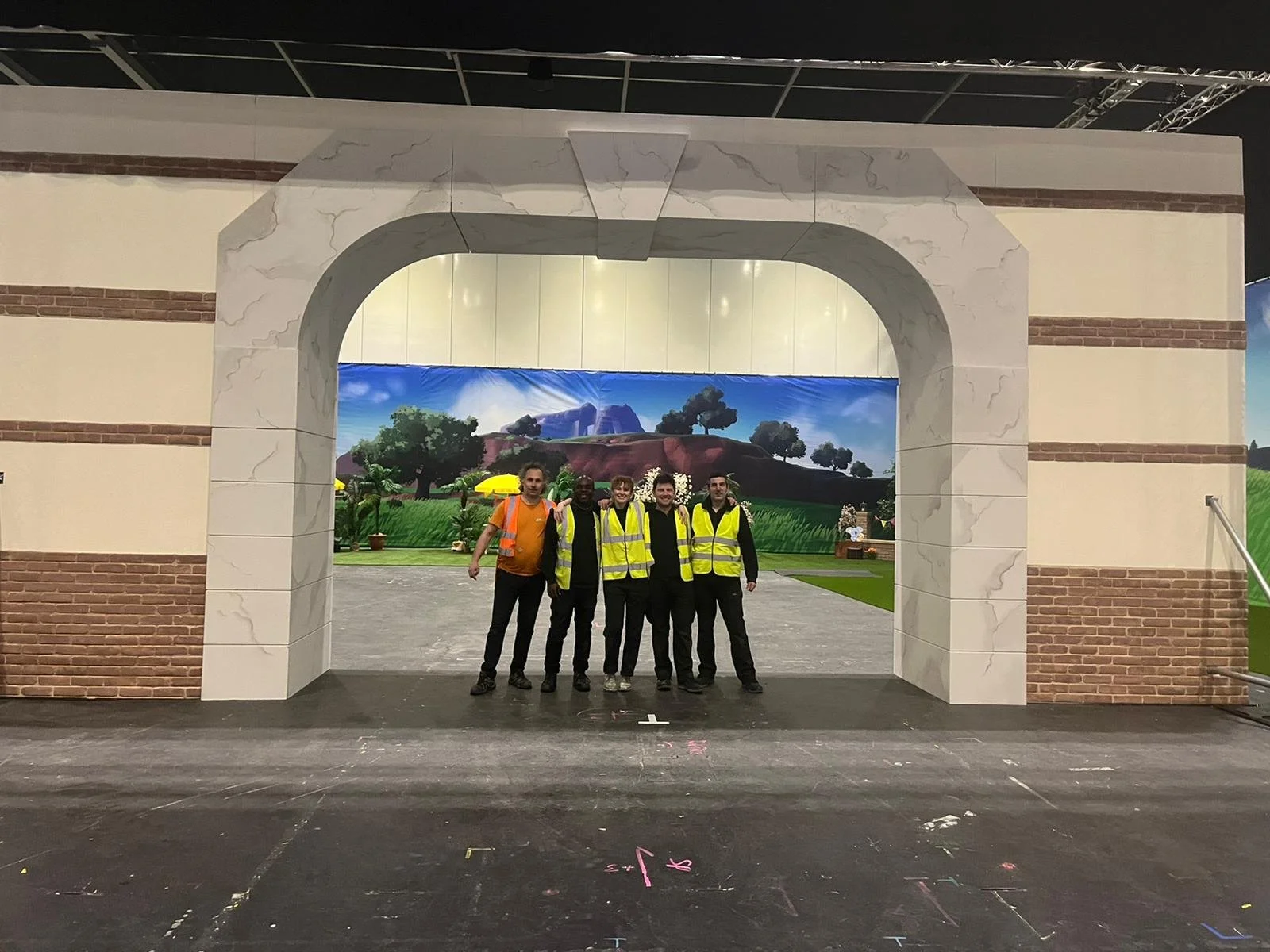 Boo Productions for Pokemon: design, carpentry, on site construction