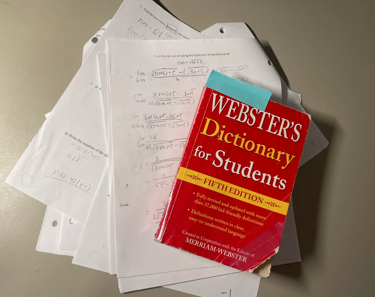 (16, NY, USA) Anonymous - Take The Derivative