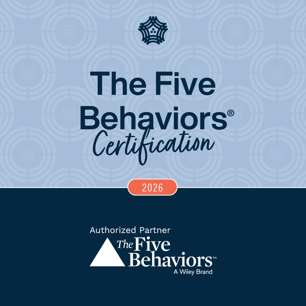 Five Behaviors Virtual Certification & Facilitation Kit