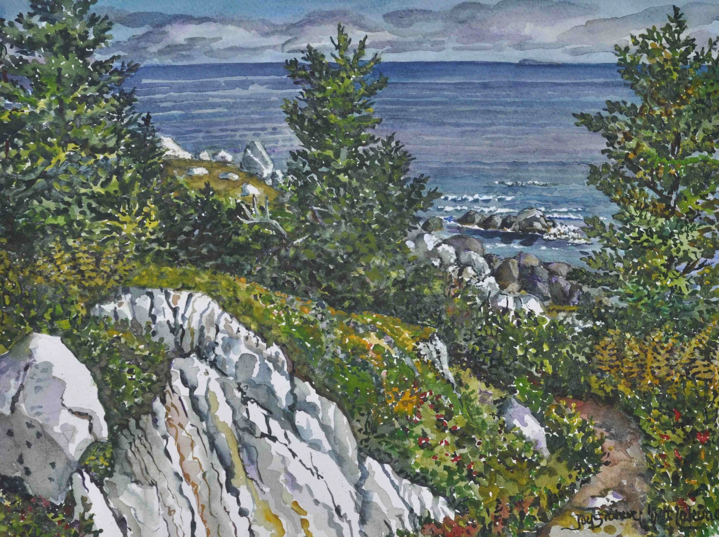 Rock Garden
Watercolour, 53 x 38
$1800