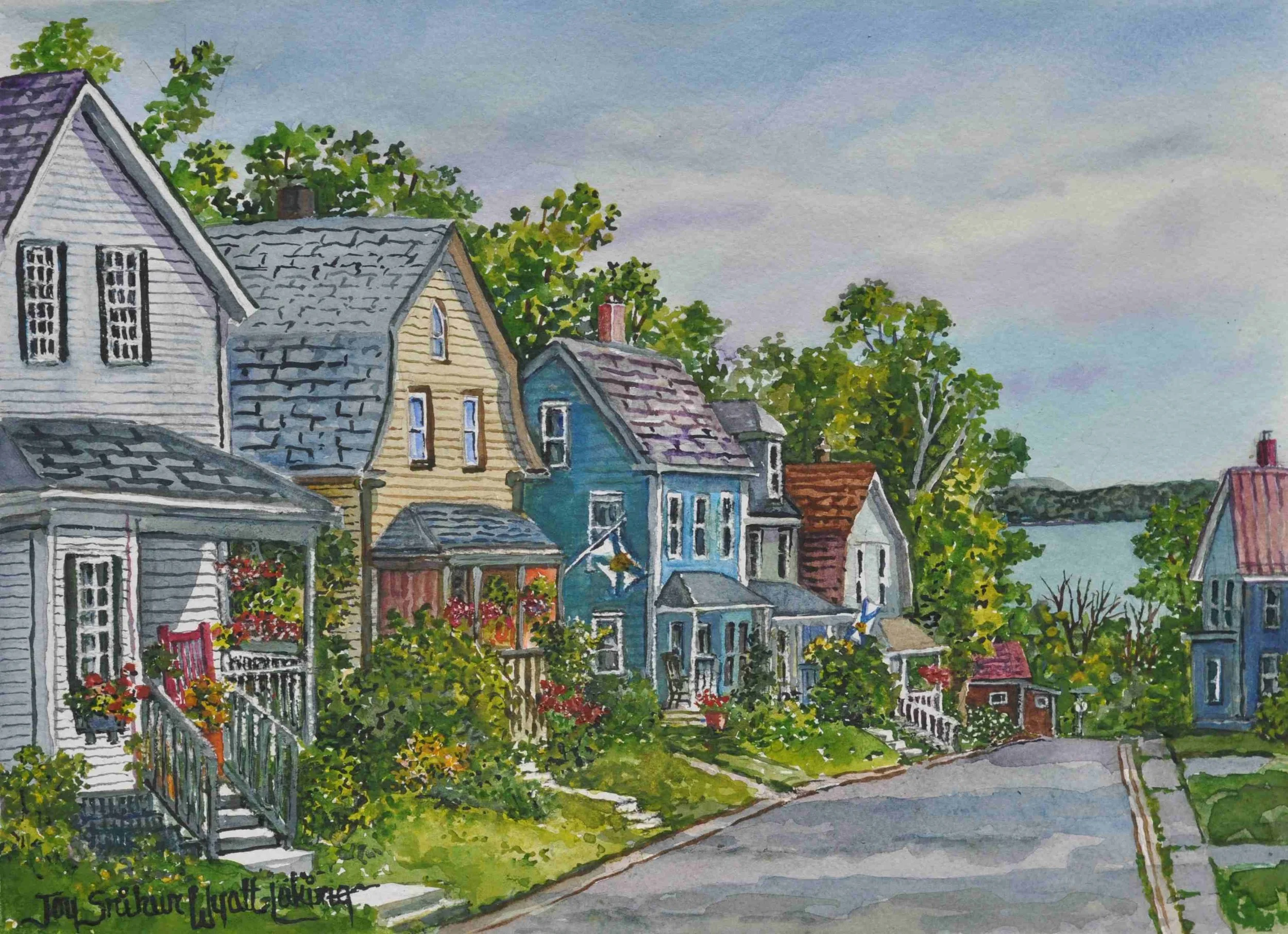 Houses in Pictou
Watercolour, 25 x 36
$900