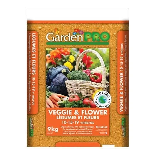 9 kg GARDEN PRO VEGGIE & FLOWER BOOSTER 10-15-19