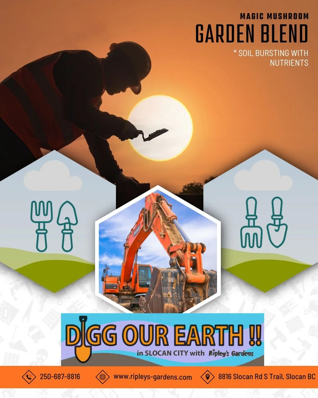 Magic Mushroom Compost Soil Blend - 1.5 yard