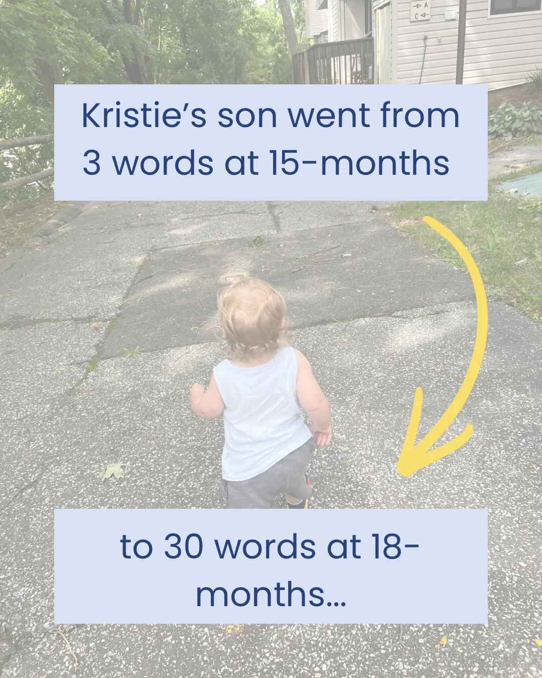 Kristie&rsquo;s son went from 3 words at 15 months to 30 words at 18 months.

Same child. Same home. Same mom who was already doing everything she knew how to do.

She just learned what to do inside the moments she was already in... a mom on a missio