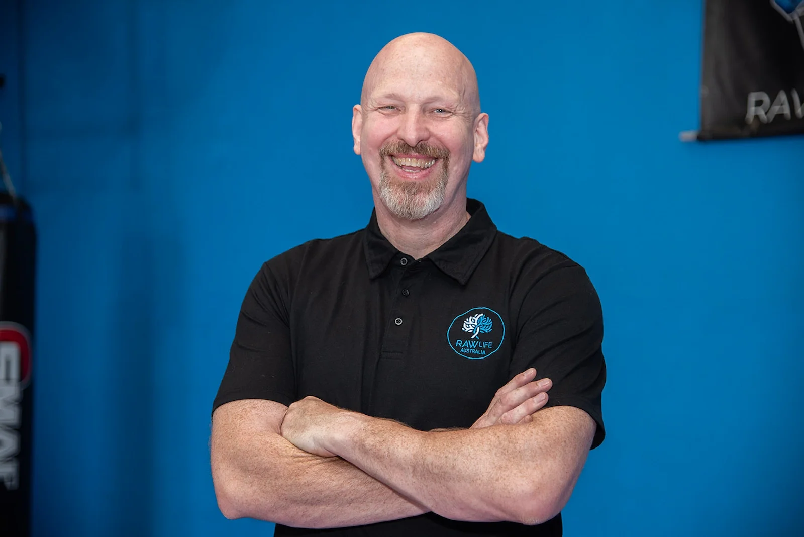 Jim the founder of Raw Combatives and Raw Life Australia